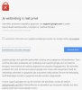 je verbinding is niet prive.jpg