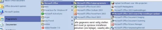 Instellingen Office 2003 opslaan.webp