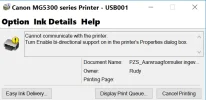 Canon MG 5300 foutmelding.webp