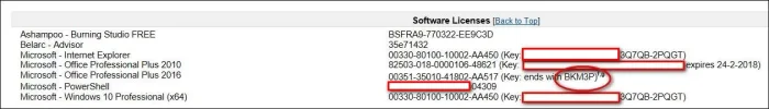 Info betreffende keys van mijn geïnstalleerde W10 en Office afb voor helpmij_forum.webp
