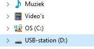 verkenner niet werkende stick.webp