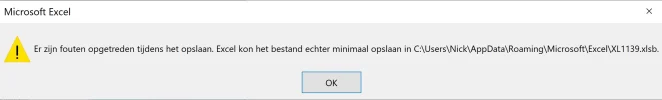 Foutmelding na opslaan na op doorgaan te hebben geklikt.webp Foutmelding na opslaan na op doorgaan te hebben geklikt.webp