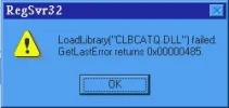 foutmelding regsvr32.exe CLBCATQ.webp