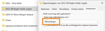 Eigenschap van bepaalde map zetten op 'afbeeldingen'.jpg