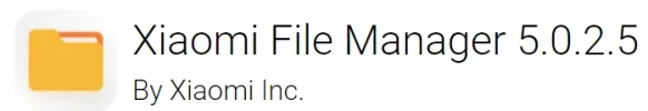 Xiaomi File Manager 5.0.x.webp