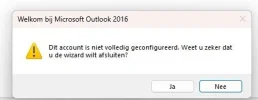 Outlook niet volledig geconfigureerd.webp