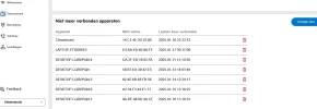 Lijst Niet meer verbonden apparaten in KPN-modem Schermafbeelding 2025-01-17 171902.webp