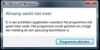 Winamp Werkt niet meer 2.webp