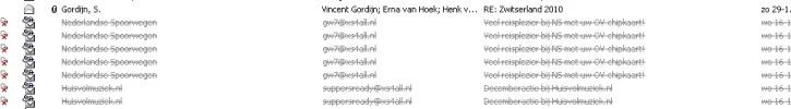 Doorgehaalde items in Outlook.webp