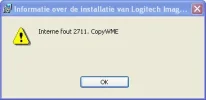 Logitech webcam fout.webp