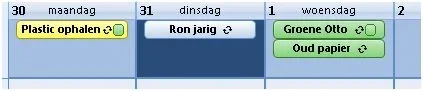Outlook 2007 afspraak wel zichtbaar.webp