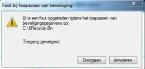 fout bij toepassen beveiliging 2e.webp