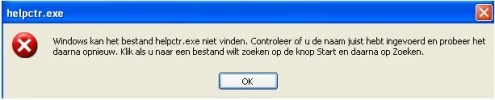 helpctr.exe screen error.webp
